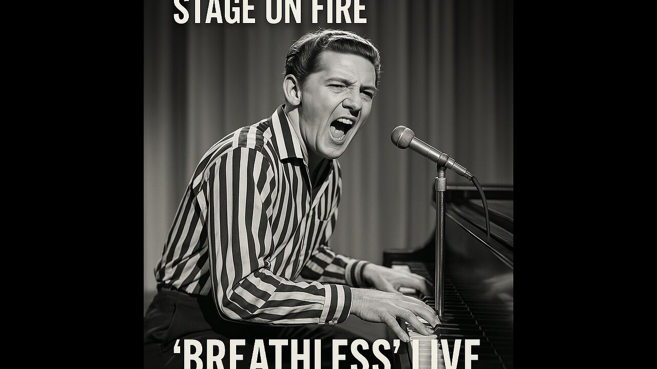 Jerry Lee Lewis ~ Full Song ~ Breathless ~ Portrait Format
