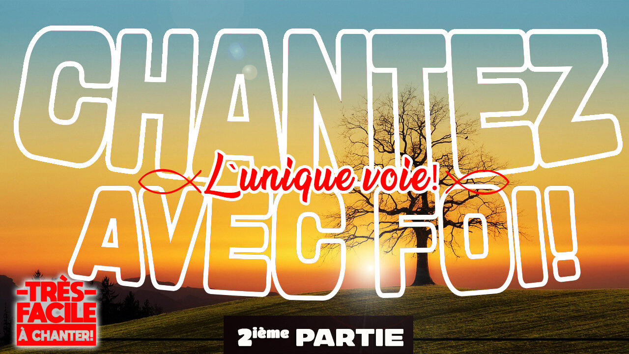 SUPERBE CHANT D'ADORATION TRÈS INSPIRANT QUI FORTIFIE NOTRE ÂME🙏❤️🙏 - L' UNIQUE VOIE! - 🙏❤️🙏#louange