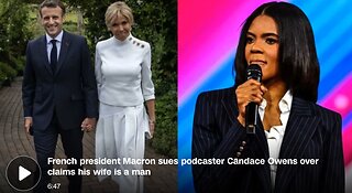 French president sues The Big Mouth Candace Owen