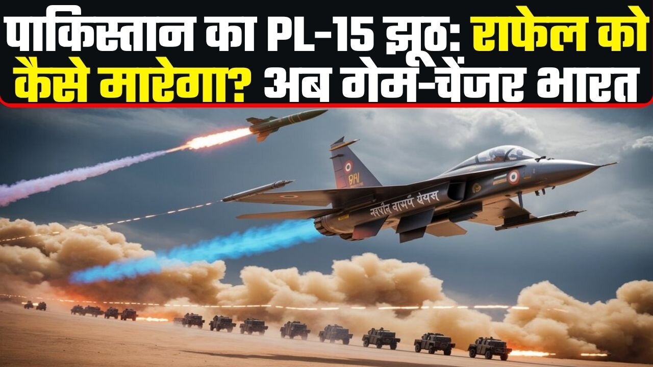 भारत का हाइपरसोनिक चमत्कार चीन की नींद उड़ाई पाकिस्तान का प्रोपेगैंडा PL-15 की सच्चाई