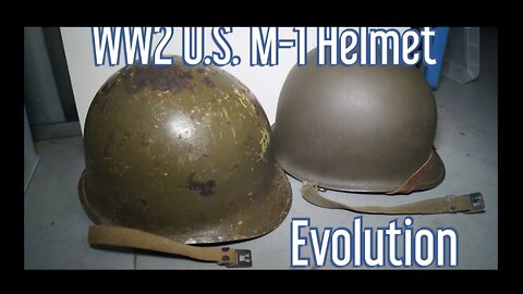 World War Two U.S. M1 Helmet, Liner and There Differences