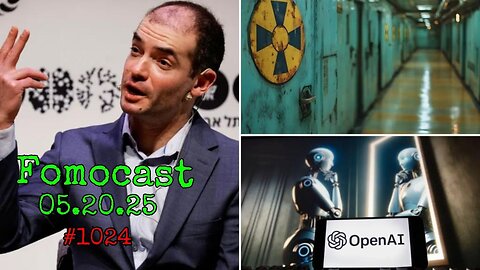 🎙 FomoCast LIVE Tonight: "AI, Bunkers & Billionaires — Welcome to the Hunger Games!"