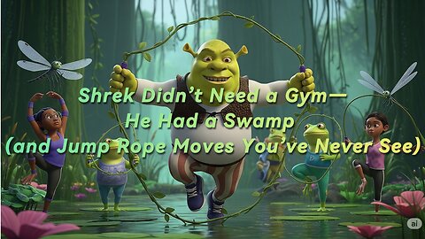 Shrek Didn’t Need a Gym—He Had a Swamp (and Jump Rope Moves You’ve Never Seen)