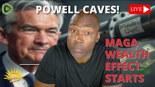 Powell Caves: The MAGA Wealth Effect Begins NOW! | Morning Check-In: Let's Talk...