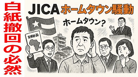 🤣時事：JICA「アフリカ・ホームタウン」騒動の本質と白紙撤回の必然 #JICA #ホームタウン #TICAD9