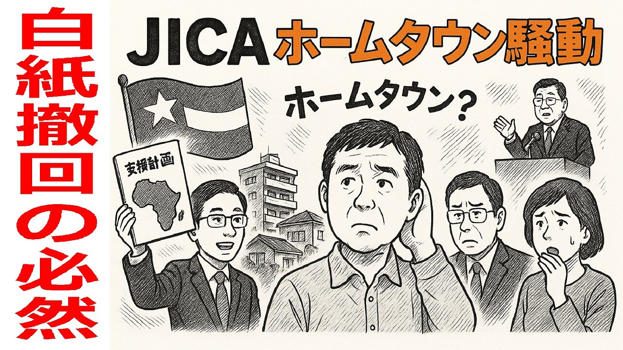 🤣時事：JICA「アフリカ・ホームタウン」騒動の本質と白紙撤回の必然 #JICA #ホームタウン #TICAD9