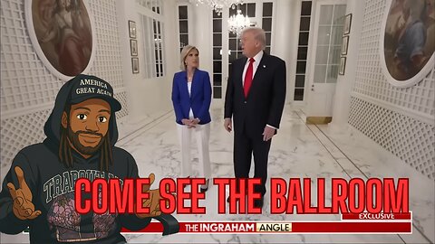 TRUMP SHOWS OFF BALLROOM PLUS DEMS WANT CHUCK SCHUMER GONE!