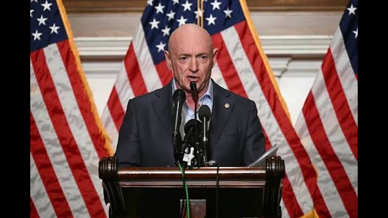 Breaking Sen Mark Kelly press Conference speaks out Trump trying to silence me