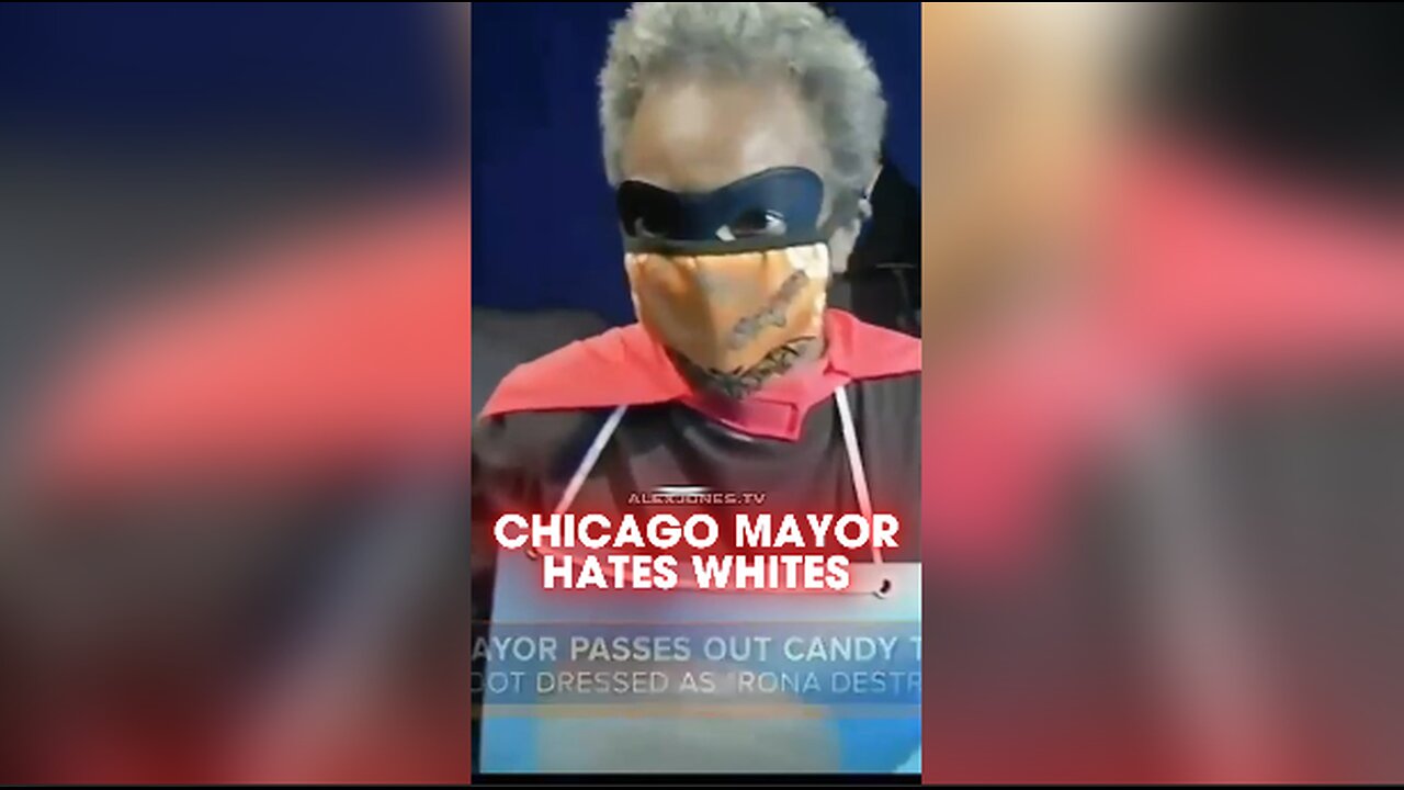 Alex Jones & Nick Fuentes: Chicago Mayor Refused To Speak To White Reporters - 5/24/21