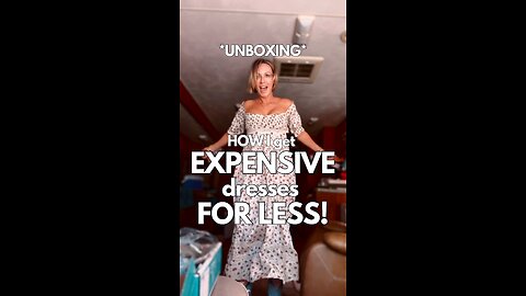 How I Get Expensive Dresses for Less