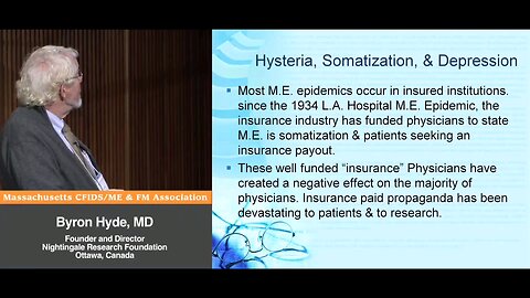 Hysteria, Somatization and Depression - Byron Hyde, MD