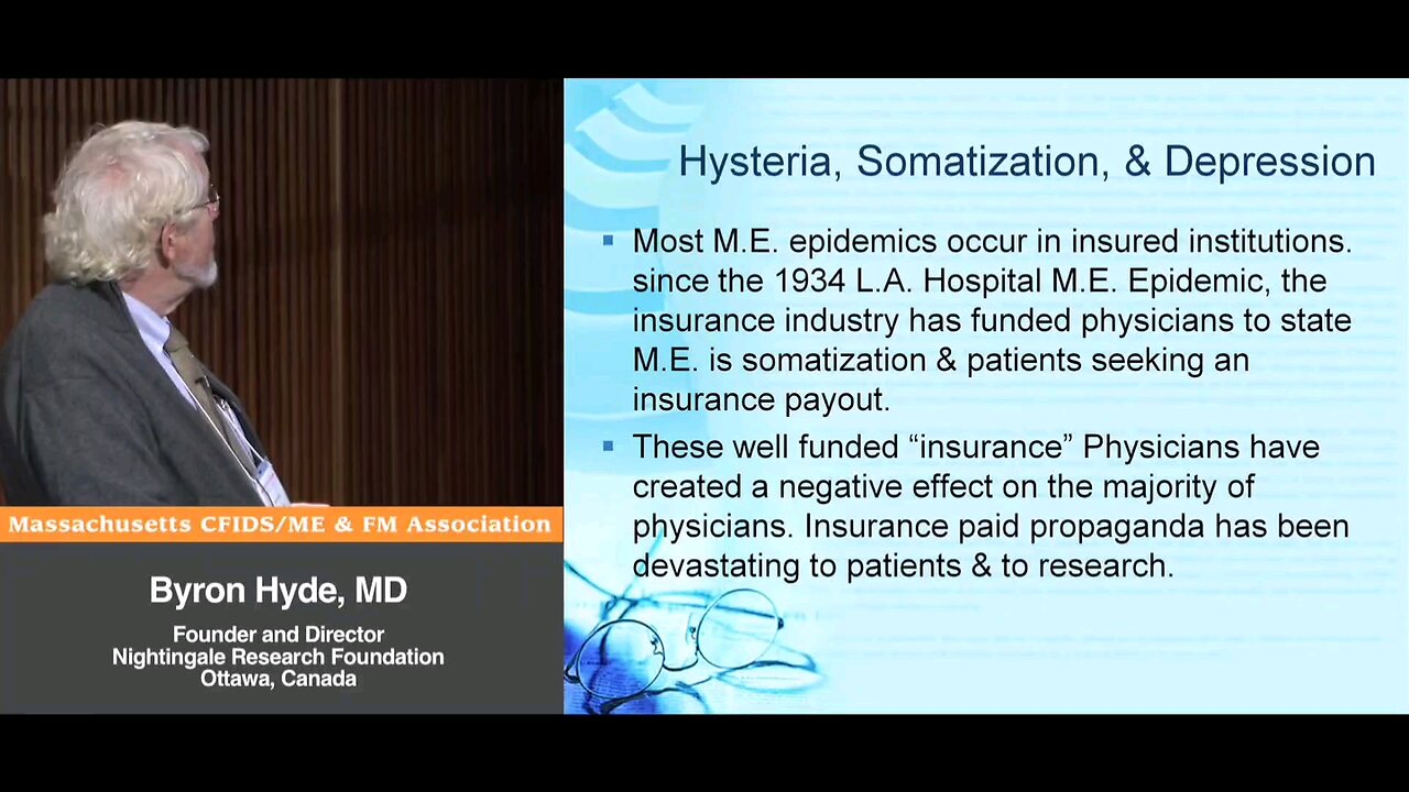 Hysteria, Somatization and Depression - Byron Hyde, MD
