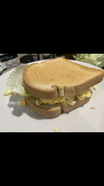 Thought I’d Love This Egg Sandwich… Until I Added Chips!