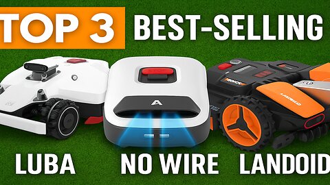 🚀 Top 3 BEST-Selling Robotic Lawn Mowers on Amazon (2025) | Consumer Scope