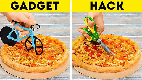 KITCHEN GADGETS VS HACKS 🍳 Upgrade Your Cooking Skills!