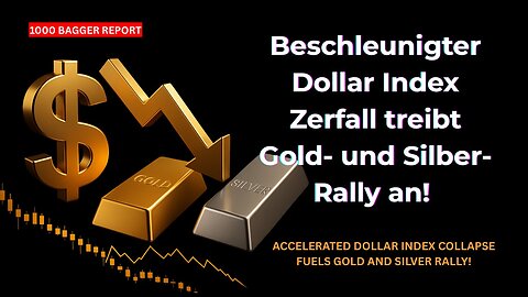 Beschleunigter Dollar Index Zerfall treibt Gold- und Silber-Rally an