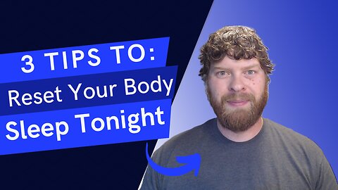 3 Quick Nervous System Resets to Sleep Better Tonight