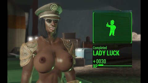 Fallout 4, naked, vault 88, busty, boobs, breast expansion, huge tits