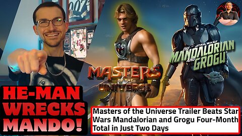 Star Wars Gets WRECKED By He-Man! Masters of the Universe Trailer DESTROYS The Mandalorian and Grogu