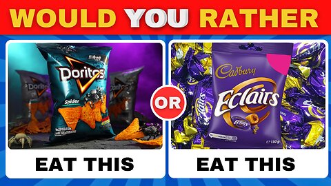 Hardest Snack Choice EVER! Snack & Sweet edition...!?