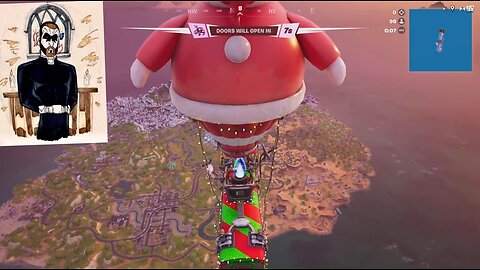 Attacking Fortnite with Marty McFly.