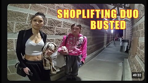 Two 18-Year-Old Woman Caught Shoplifting at Target - One is Scared to go to Jail