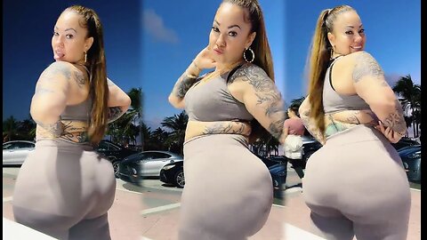 LightSkin Baddie The Big Booty Model’s PAWG Shows Ultimate Style in Stunning with Hot Plus Sized