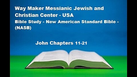 Bible Study - New American Standard Bible - NASB - John 11-21