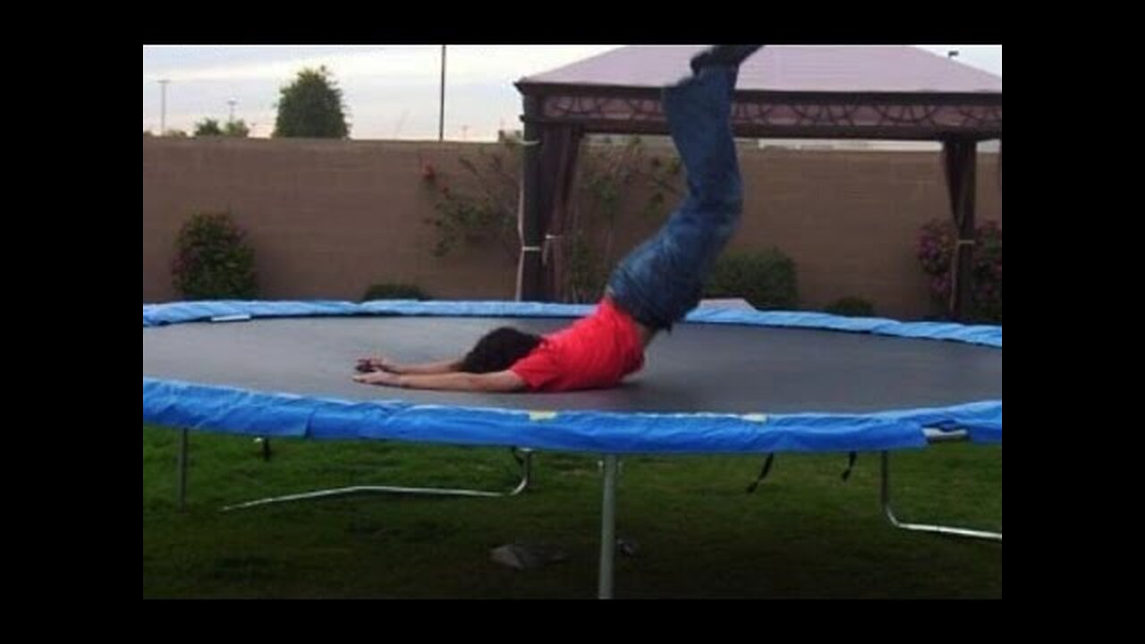 Trampoline jumpers failing at their best - Awesome funny fail compilation