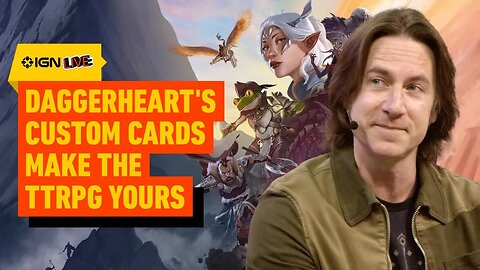 Daggerheart’s Matthew Mercer Walks Us Through His TTRPG’s Custom Card Generator _ IGN Live 2025