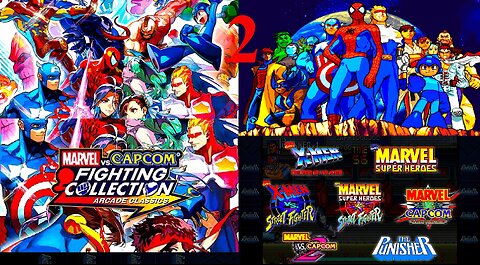 Marvel vs. Capcom Fighting Collection 2️⃣💪🏻🥋👊🏻🕷🕸 (Nintendo Switch OLED🎮)