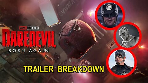 🦸‍♂️ Unleash Darkness | Marvel's Daredevil: Born Again Trailer Breakdown & Hidden Details| NEWSDRIFT