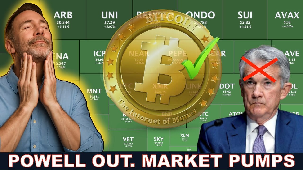 FED CHAIR Powell To Be Investigated. Out Soon. Ethereum, Arbitrum & Bitcoin Surge.