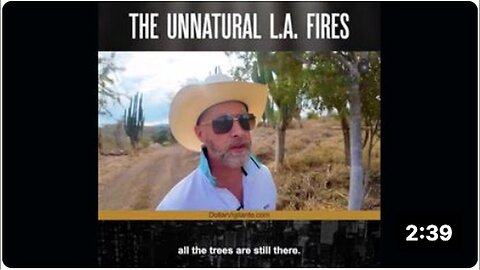 "Unnatural Fires Engulf Los Angeles"
