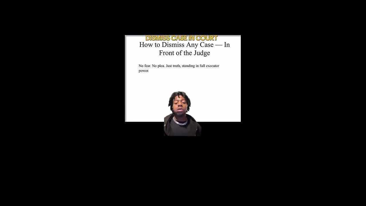 Know how to stand in a courtroom