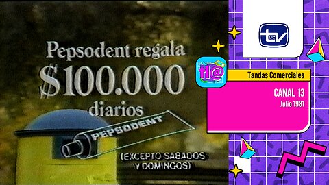 Tandas Comerciales Canal 13 (Julio 1981)