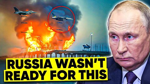 Kerch Bridge TARGETED : Russia's Countdown to COLLAPSE Begins!