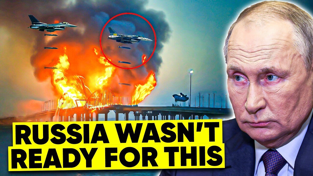 Kerch Bridge TARGETED : Russia's Countdown to COLLAPSE Begins!