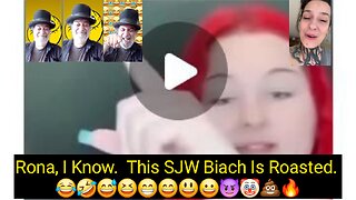 Red Head Feminazi Gets Rejected By Every Race. 😀😃😄😁😆😅🤣😂😈🤡💩🔥