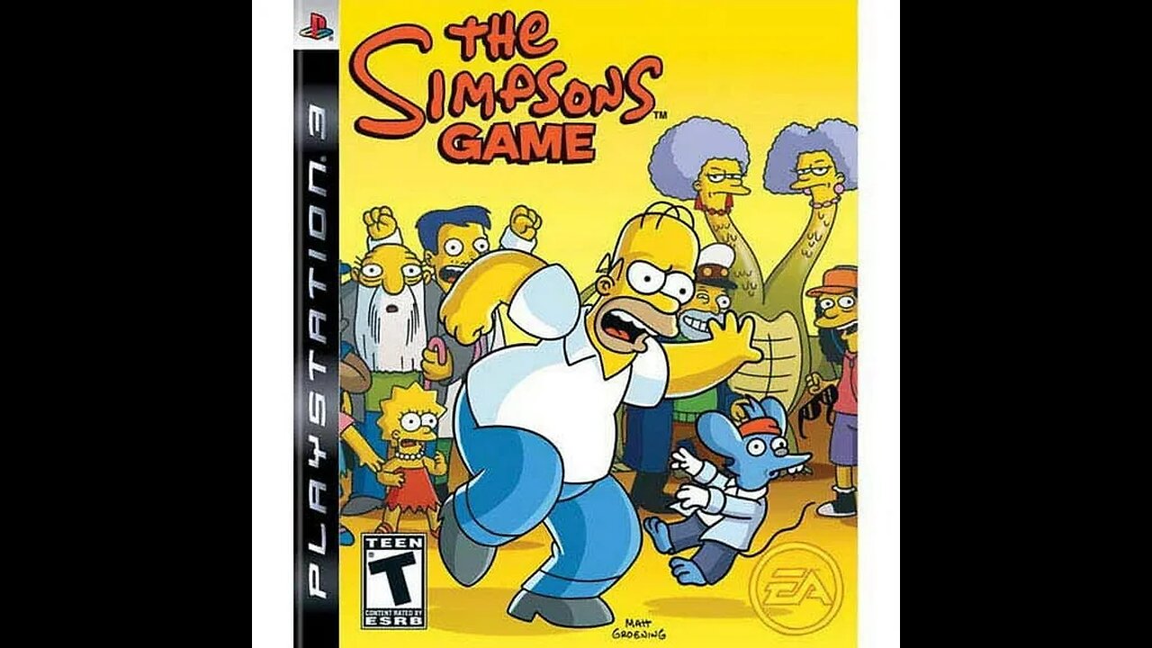 The Simpsons game PS3