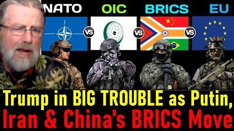 Larry C. Johnson: Trump Cornered as Putin and China Use BRICS to Reshape Global Power