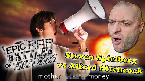 Epic Rap Battles Of History | Steven Spielberg vs Alfred Hitchcock | First Time Reaction Watching