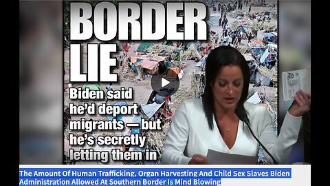 BIGGEST SEX, ORGAN TRAFFICKING OPS IN HUMAN HISTORY!