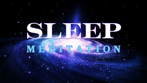 Relax with Sleep Meditation and 528 Hz Healing Frequencies | Peaceful Cosmic Light