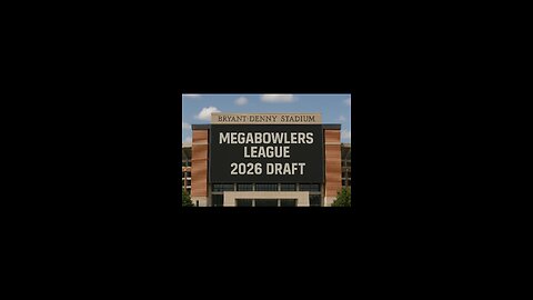 MegaBowlers College Football 26 League Draft Pick 1
