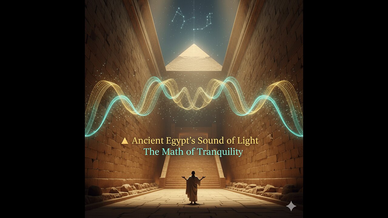 Ancient Egypt’s Sound of Light – The Math of Tranquility