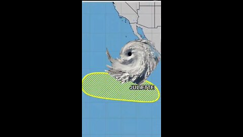 TROPICAL STORM #JULIETTE A LITTLE STRONGER... TIP OF BAJA CALIFORNIA
