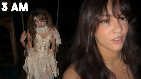 Cinna _ Bonnie go into an abandoned playground #CreepyMoments #ViralVideo