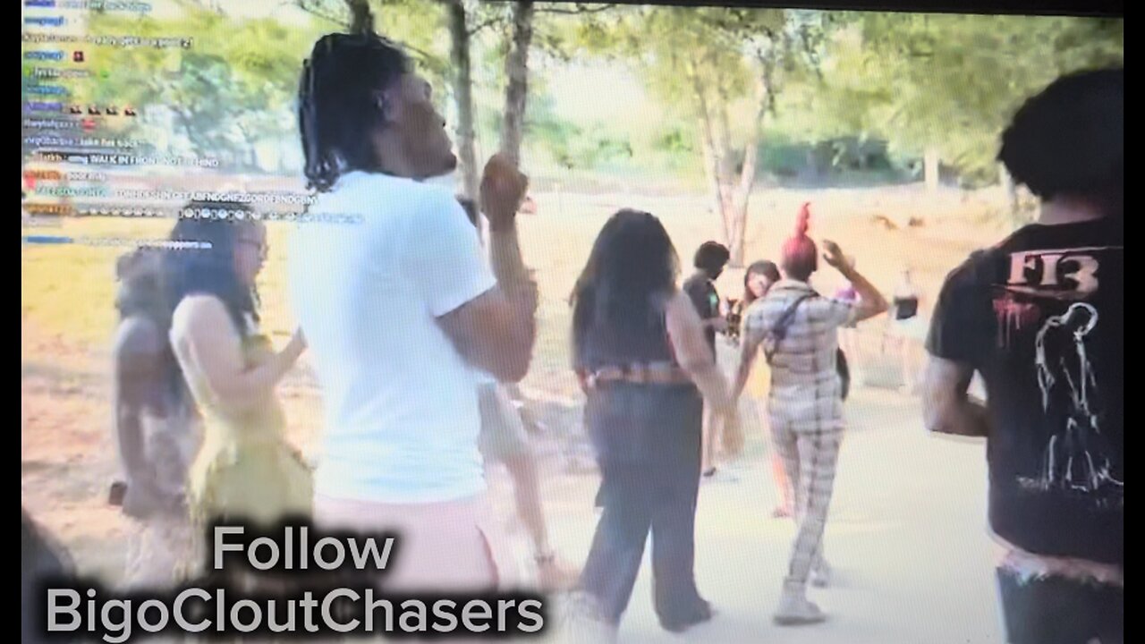21 drunk on the show and trying to fight MAJ & the bodyguard. Maj tries to leave her & jumps at her