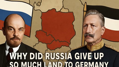 Russia has lost a lot of territory to Germany.